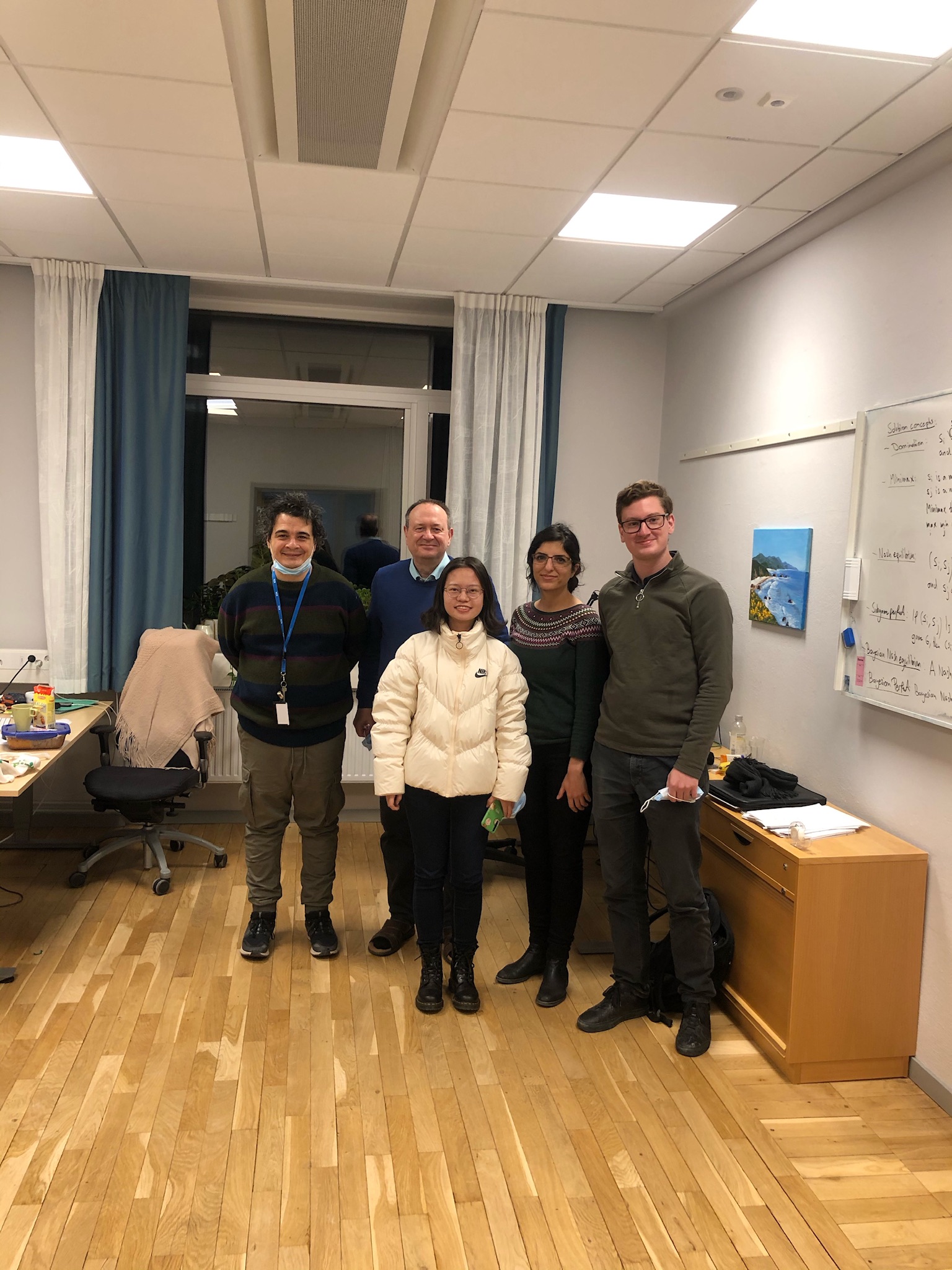 Our research group at KTH. Feb 2021