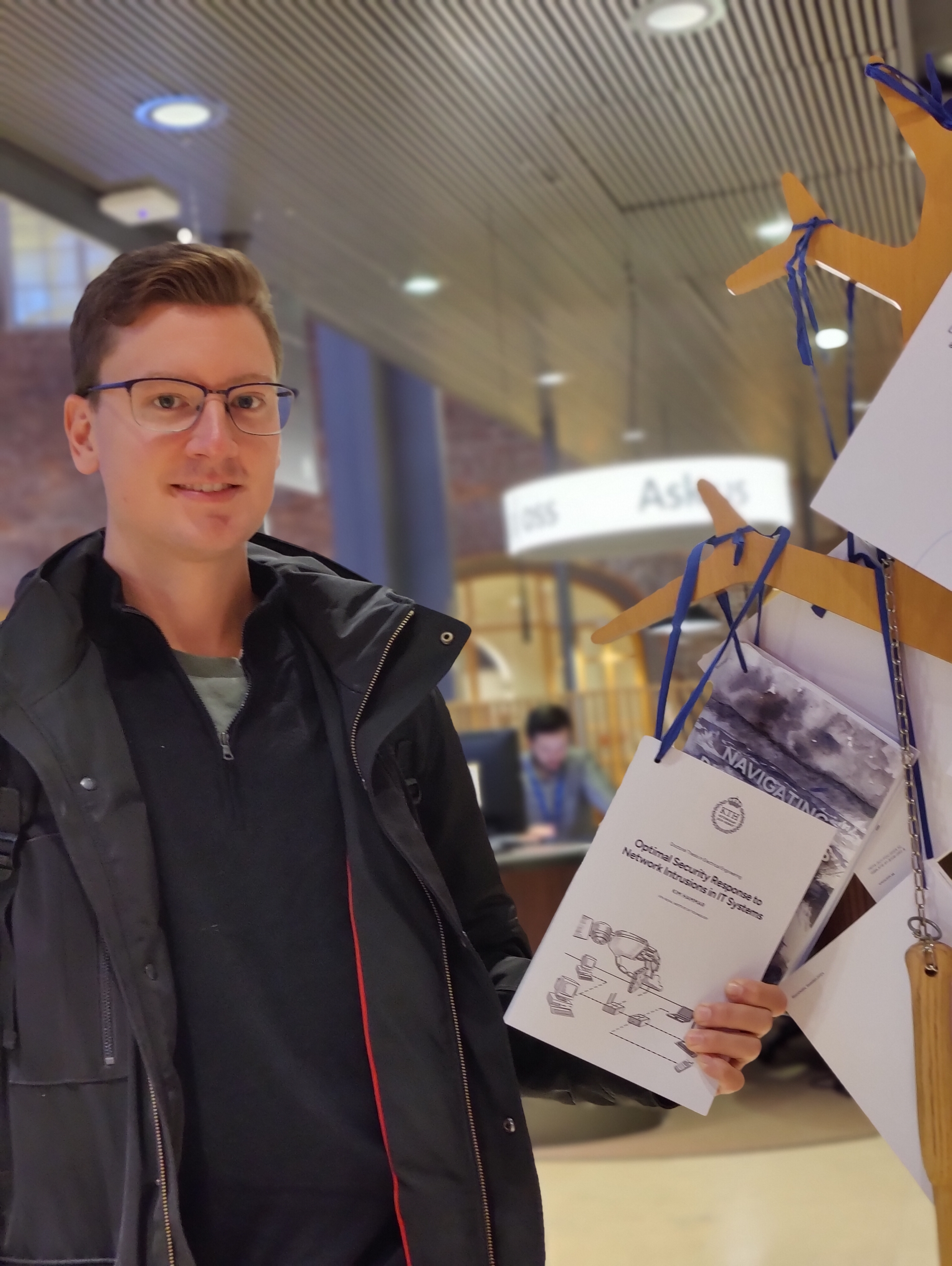 Thesis nailing at KTH. Nov 2024