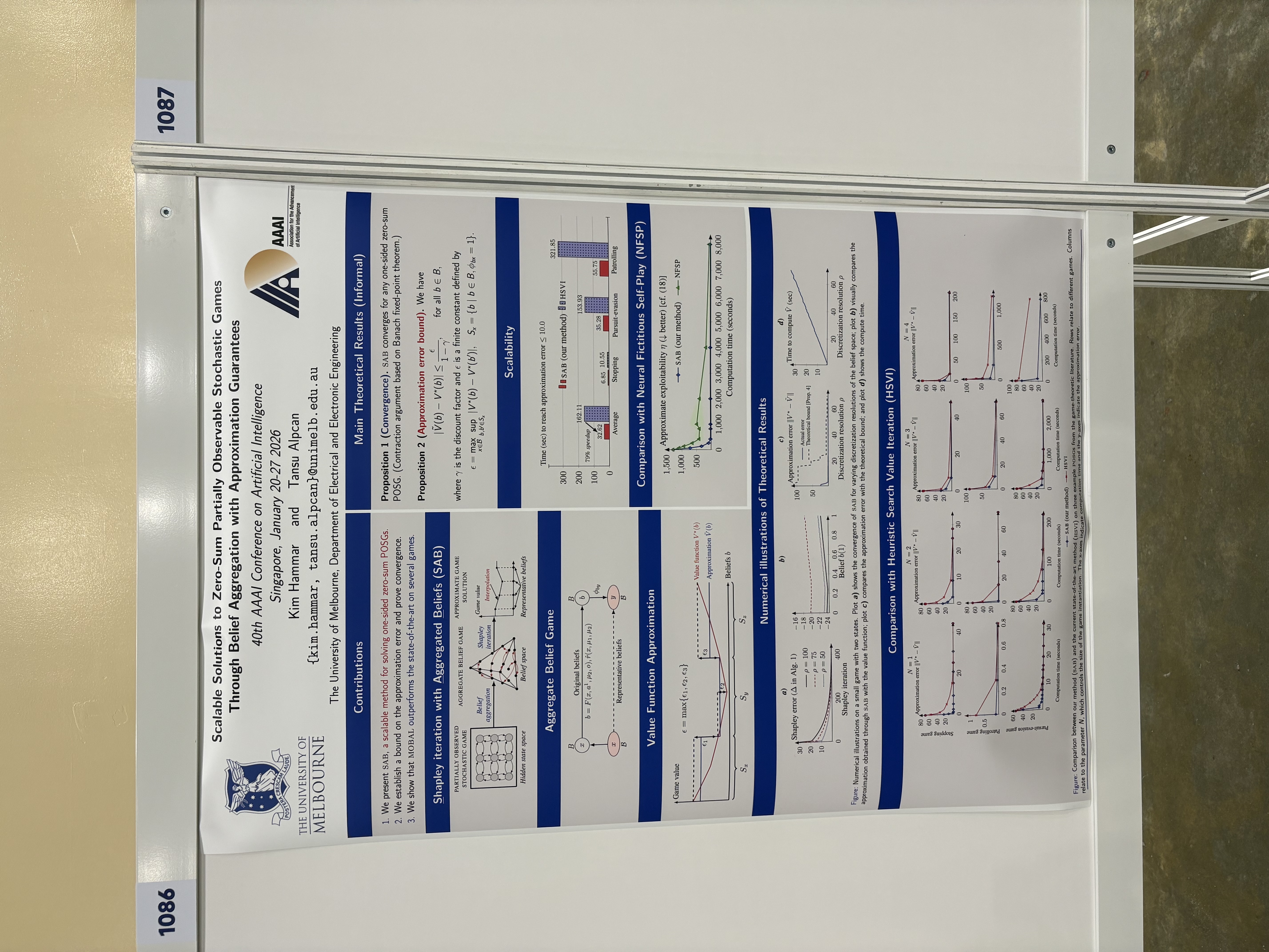 Poster at AAAI in Singapore. Jan 2026